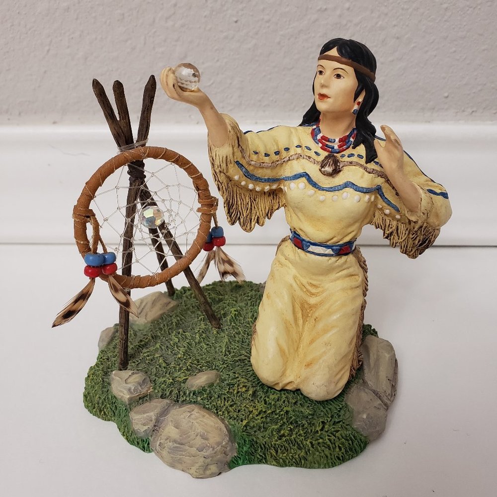 Hamilton Collection Maiden's Dream Figurine Mystical Dreams Collection 1999